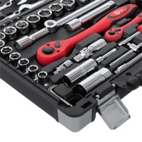 Профессиональный набор инструментов 1/4", 1/2", 61 ед., Cr-V INTERTOOL ET-6061 Профессиональный набор инструментов 1/4", 1/2", 61 ед., Cr-V INTERTOOL ET-6061
