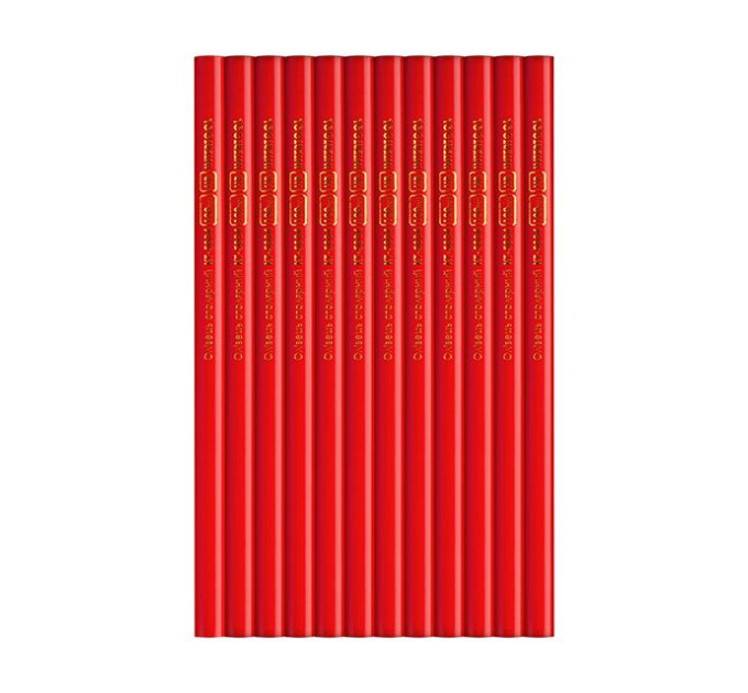 Карандаш столярный 7", 12 шт/уп. INTERTOOL KT-5004