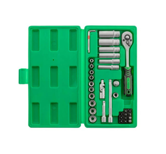 Набор инструментов 36 ед., 1/4" INTERTOOL ET-6036SP