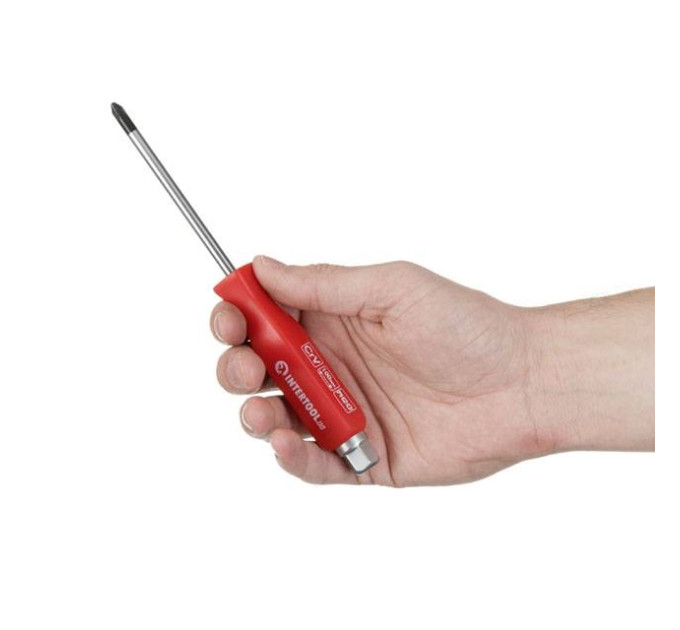 Викрутка ударна PH2*100 мм, Cr-V INTERTOOL HT-0487