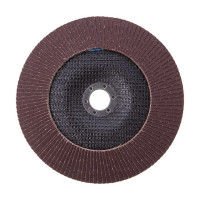 Диск шлифовальный лепестковый 180*22 мм, K150 INTERTOOL BT-0235