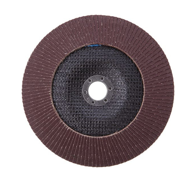 Диск шлифовальный лепестковый 180*22 мм, K150 INTERTOOL BT-0235