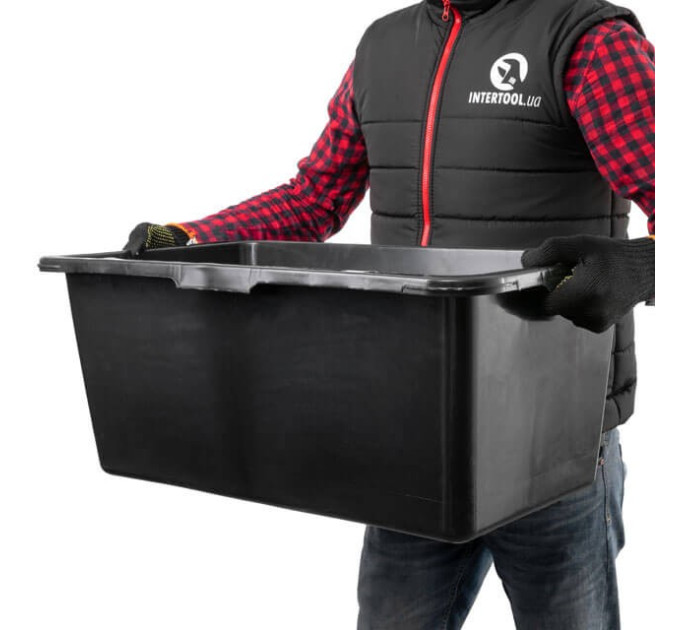 Таз прямоугольный, 65 л INTERTOOL KT-0065