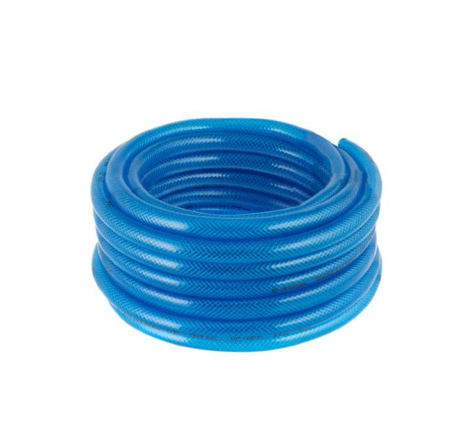 Шланг для воды, 3 слойный, синий, 1/2", 10 м, армированный, PVC INTERTOOL GE-4051