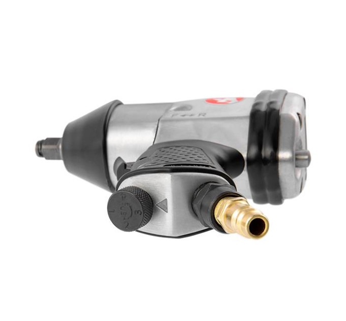Гайковерт пневматический 1/2", набор головок 17 ед., кейс INTERTOOL PT-1101