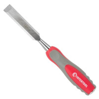 Стамеска 18 мм, Cr-V, двухкомпонентная рукоятка INTERTOOL HT-3518