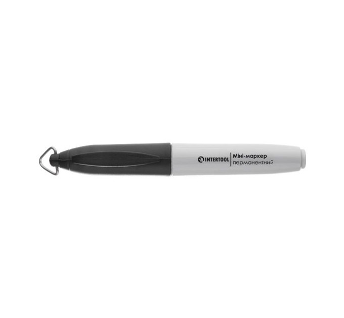 Мини-маркеры перманентные черные, 80 ед. INTERTOOL KT-5010