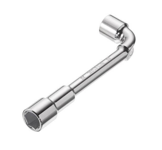 Ключ торцевой с отверстием L-образный 20 мм INTERTOOL HT-1620