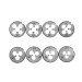 набор плашек M3-M12, метчиков M3-M12, 20 ед. INTERTOOL SD-8020
