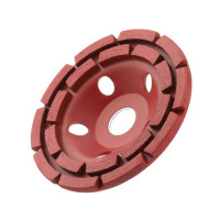 Фреза шлифовальная торцевая алмазная 125*22.2 мм INTERTOOL CT-6125
