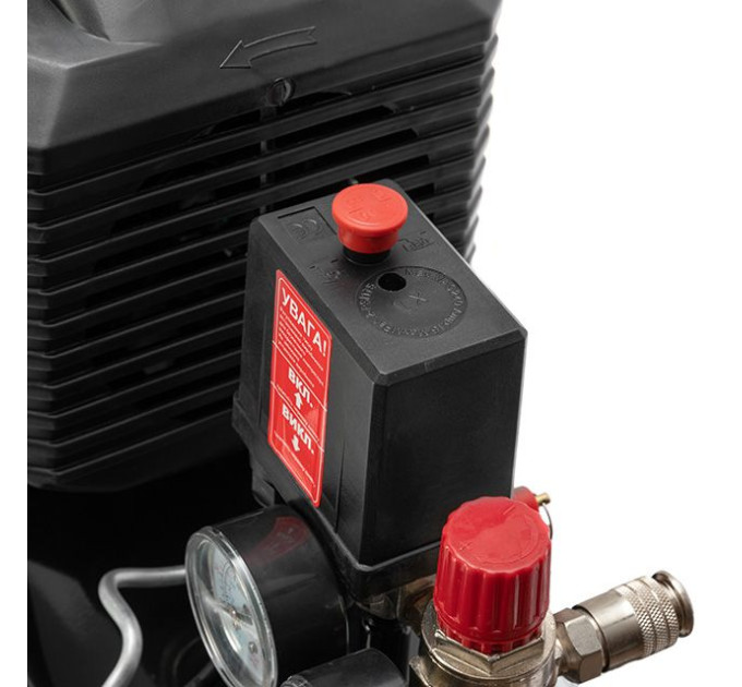 Компрессор МК 50, 1.5 кВт, 220 В, 8 атм, 205 л/мин INTERTOOL PT-0021