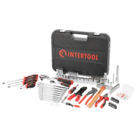 Набор инструментов 100 ед., STORM, 1/2", 1/4", Cr-V INTERTOOL ET-8100