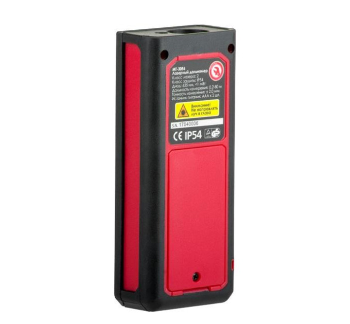 Дальномер лазерный 40 м INTERTOOL MT-3054