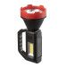 Фонарь аккумуляторный 1LED + 1COB LED, power bank, индикатор заряда, солнечная панель INTERTOOL LB-0107