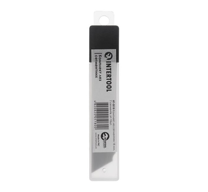 Комплект лез сегментних 18 мм, 10 од. INTERTOOL HT-0518