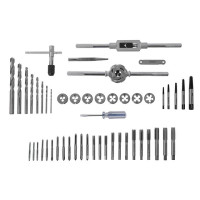 набор плашек M3-M12, метчиков M3-M12, 52 ед. INTERTOOL SD-8052