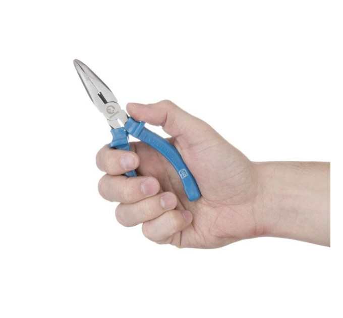 Долгогубцы изогнутые 160 мм INTERTOOL HT-0124