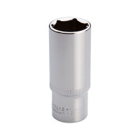 Головка шестигранная удлиненная STORM 3/8", 19 мм, Cr-V INTERTOOL ET-0429