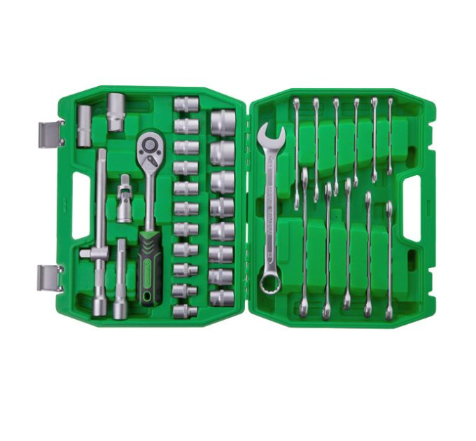 Набор инструментов 1/2", 38 ед. INTERTOOL ET-6038SP