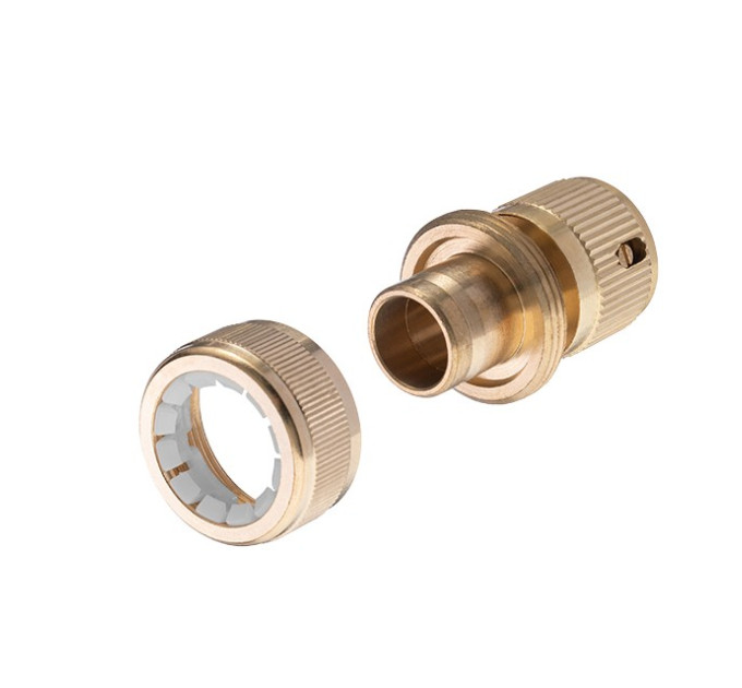 Конектор латунний 1/2" на шланг 3/4" STORM INTERTOOL GE-1220