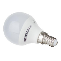 Светодиодная лампа LED 5 Вт, E14, 220 В, гарантия 3 года INTERTOOL LL-0102