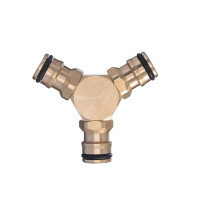 Тройник латунный для коннектора 1/2" STORM INTERTOOL GE-1203