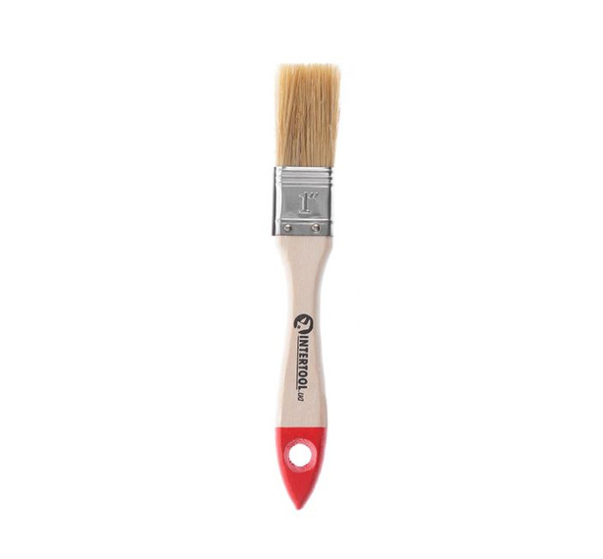 Кисть флейцевая 25*10*42 мм INTERTOOL KT-1225