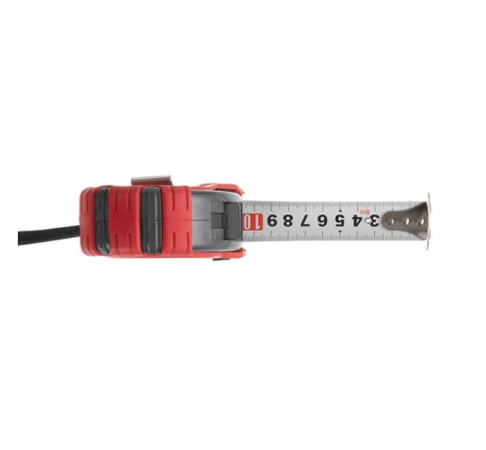 Рулетка с фиксатором 8 м "Супер Магнит", blister INTERTOOL MT-0308
