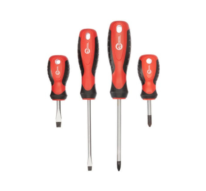 Профессиональный набор инструментов 1/2", 1/4", 72 ед. INTERTOOL ET-6073