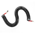 Шланг BLACK M-Flex STORM, 8*12 мм, 20 м спиральный полиуретановый с поворотным шарниром, латунными быстроразъемными соединениями INTERTOOL PT-1798