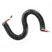 Шланг BLACK M-Flex STORM, 8*12 мм, 20 м спиральный полиуретановый с поворотным шарниром, латунными быстроразъемными соединениями INTERTOOL PT-1798