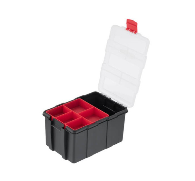 Органайзер 6 отделений (5+1) 220*150*120 мм INTERTOOL BX-4041