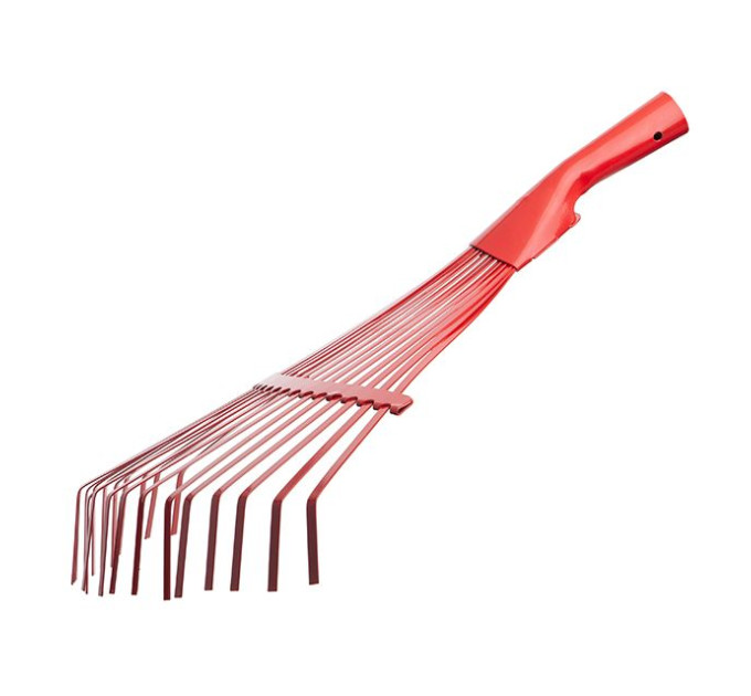 Грабли веерные усиленные, 22 плоских прутка INTERTOOL FT-3002