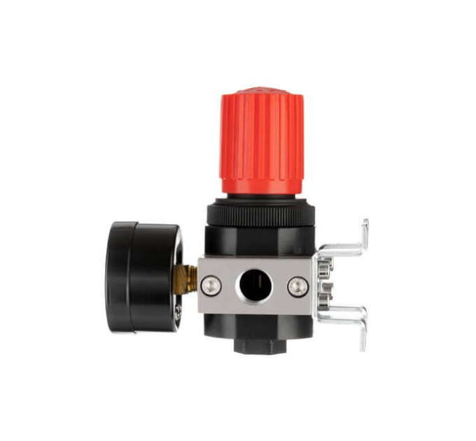 Регулятор давления 1/4", 1-16 бар, 1600 л/мин, профессиональный INTERTOOL PT-1429