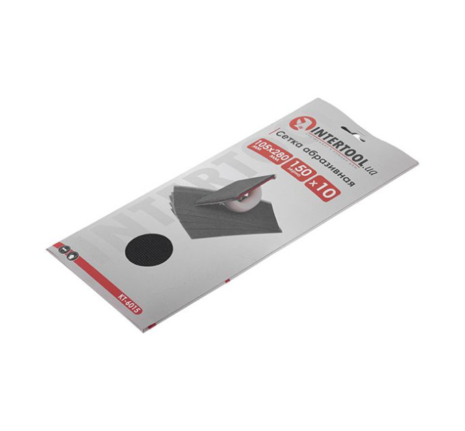 сетка абразивная 280*105 мм, К150, 10 ед. INTERTOOL KT-6015