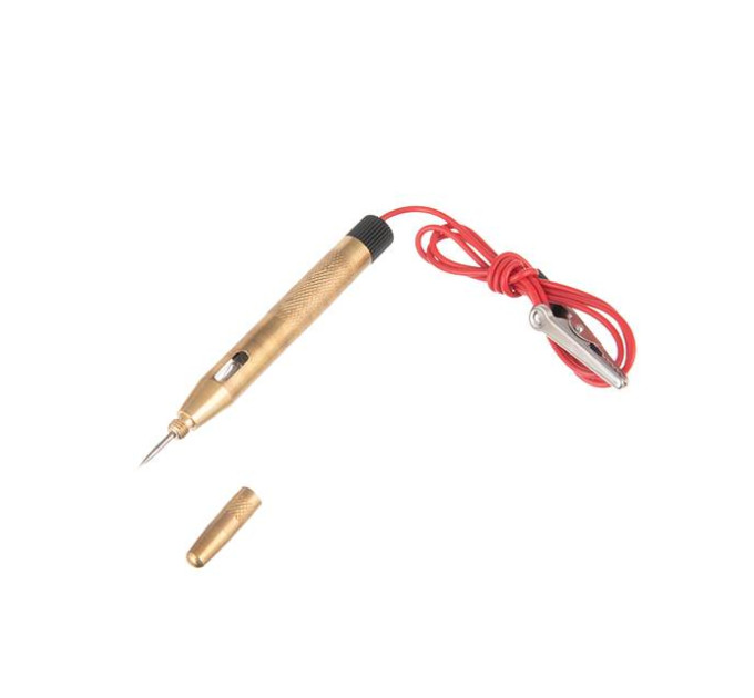 Индикатор напряжения 6-12-24 В, металлический корпус INTERTOOL VT-4009