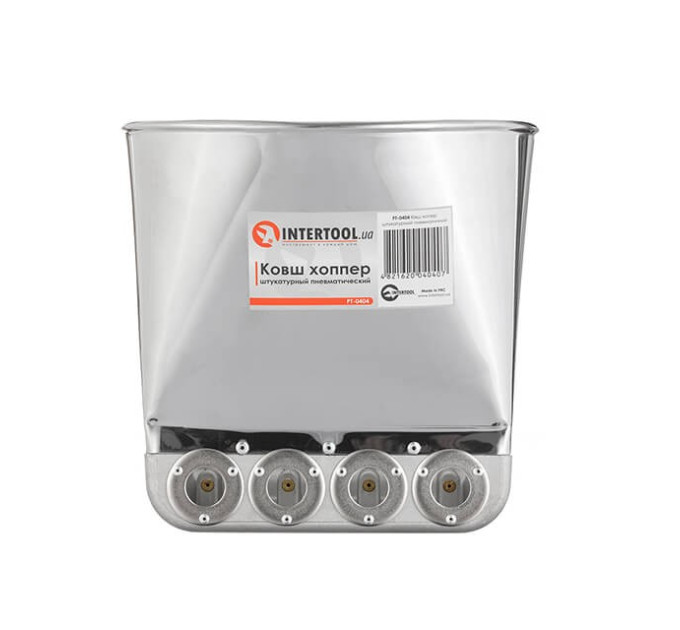 Ковш хоппер штукатурный пневматический INTERTOOL PT-0404