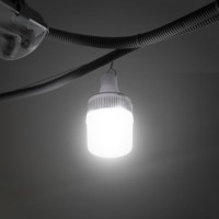 Светильник аккумуляторный подвесной 14SMD, солнечная панель, индикатор заряда INTERTOOL LB-0108