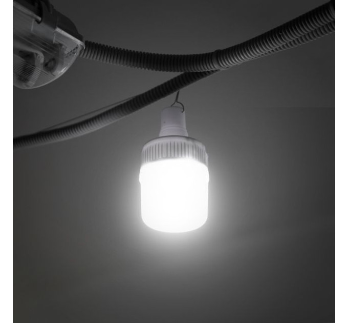 Светильник аккумуляторный подвесной 14SMD, солнечная панель, индикатор заряда INTERTOOL LB-0108