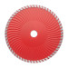 Диск отрезной TURBO 180 мм, алмазный 22-24% INTERTOOL CT-2009