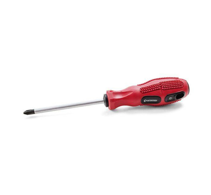 Отвертка крестовая PH2*100 мм INTERTOOL VT-3143