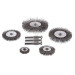 Набір щіток дротяних для дриля 1/4", 5 од. INTERTOOL BT-0500
