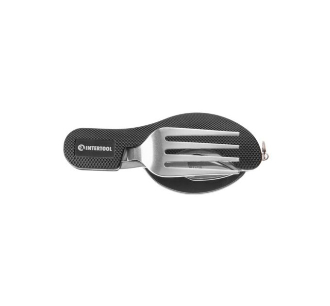 Мультиінструмент туристичний, 5 в 1, чохол INTERTOOL HT-0543