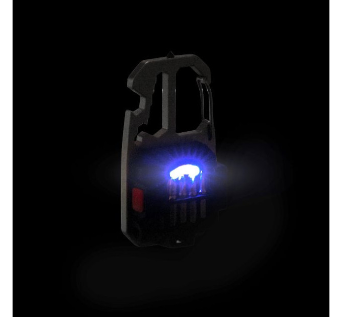 Фонарь-брелок, Multi-tool 9 в 1, STORM INTERTOOL LB-0161