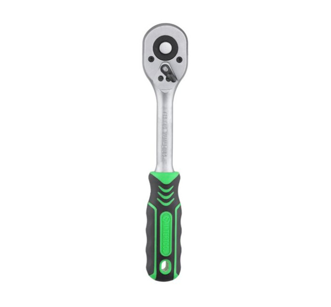 Рукоятка с храповым механизмом 3/8", 72 зуба, Cr-V INTERTOOL HT-2125