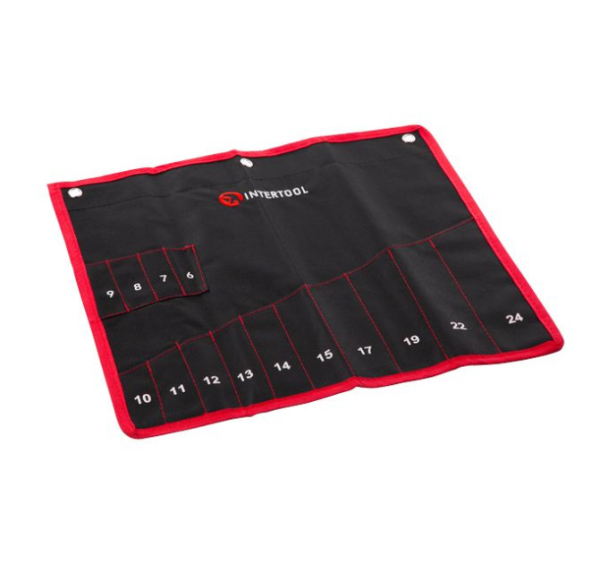Чехол для гаечных ключей, 14 карманов INTERTOOL BX-9009