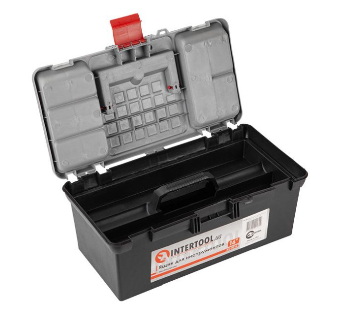 Ящик для інструментів 16" 396*216*164 мм INTERTOOL BX-0016