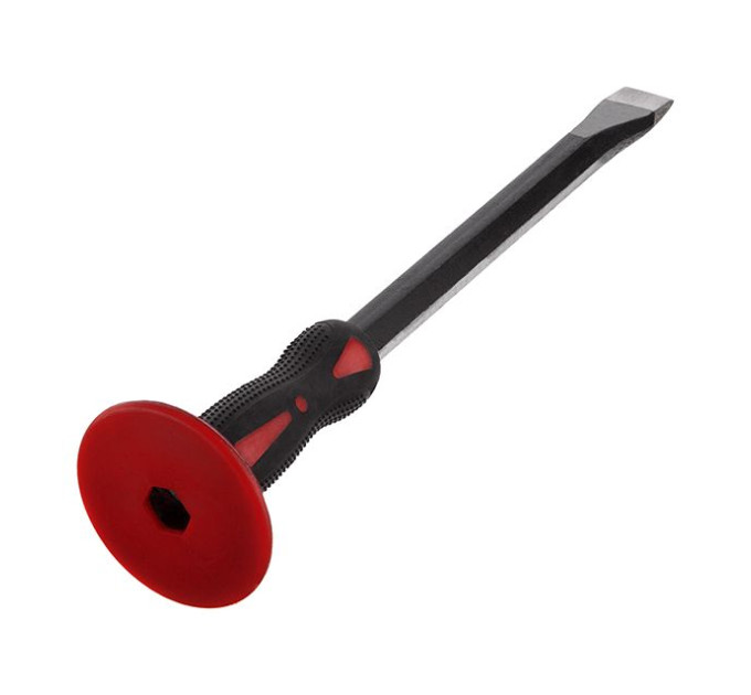 Зубило по камню, рукоятка из стекловолокна TPR INTERTOOL UT-3140