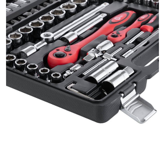 Профессиональный набор инструментов 1/2", 1/4", 94 ед., Cr-V INTERTOOL ET-6094