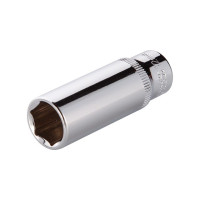 Головка шестигранная удлиненная STORM 1/4", 12 мм, Cr-V INTERTOOL ET-0462
